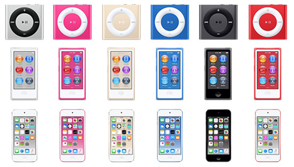 Resmi duyuru öncesi yeni iPod'lar hakkında son bilgiler