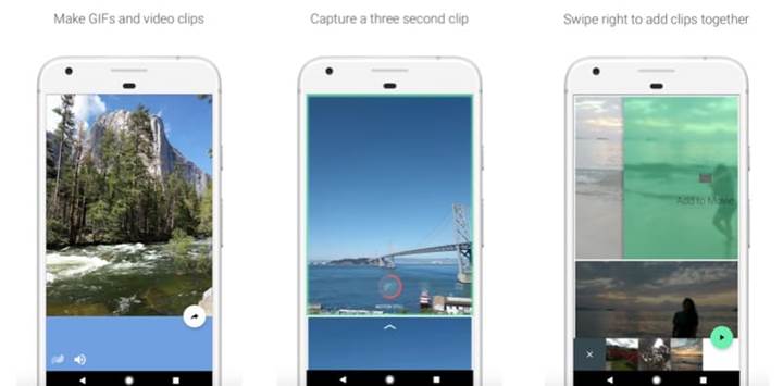 Google'ın GIF uygulaması Motion Stills, Android için yayında